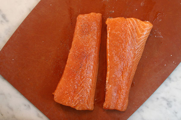 fresh salmon