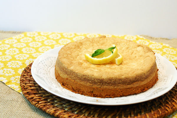 lemon-mint cake