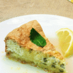 Lemon-Mint Cake with Lemon Syrup