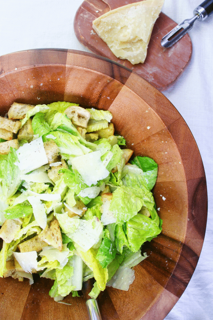 Lemony Caesar Salad