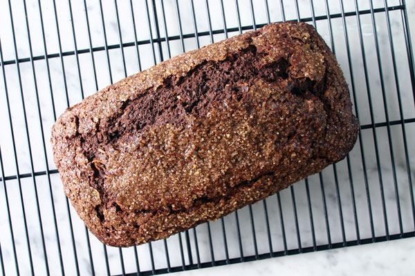 chocolate coconut banana bread