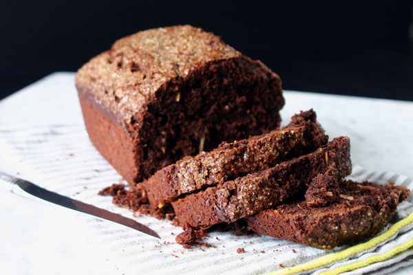 chocolate coconut banana bread