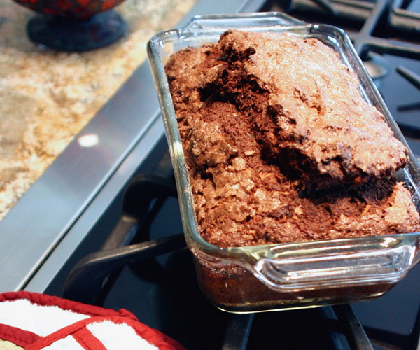 chocolate coconut banana bread