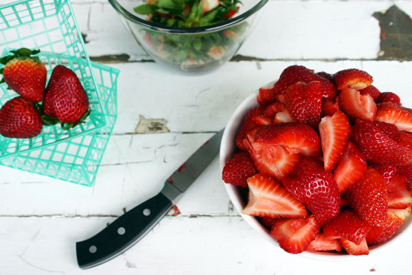 strawberry prep