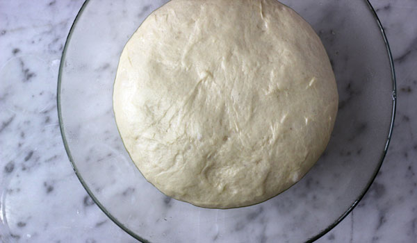 pizza dough, post-rise