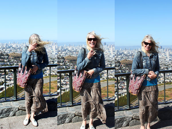 mom at twin peaks, san francisco