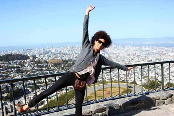 me at twin peaks, san francisco