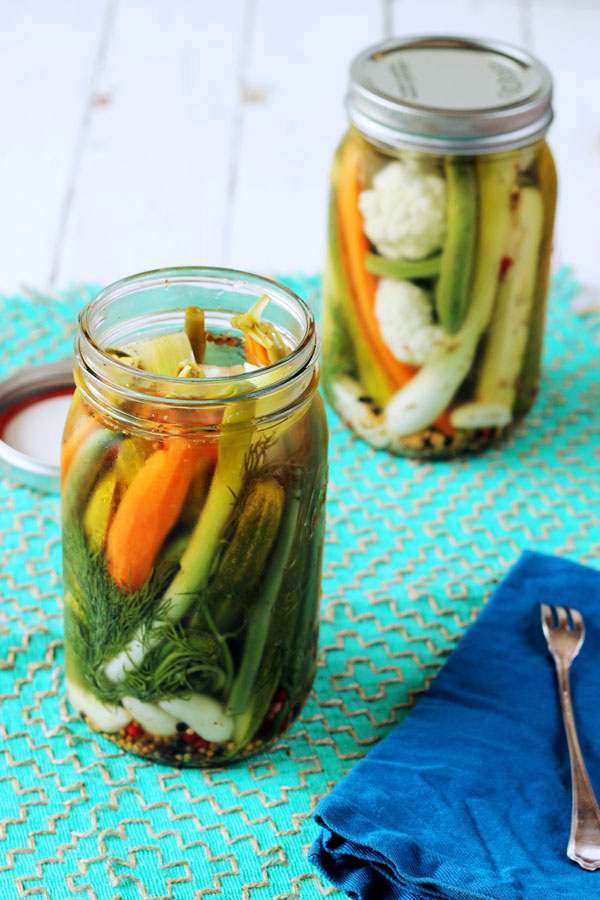 pickled vegetables