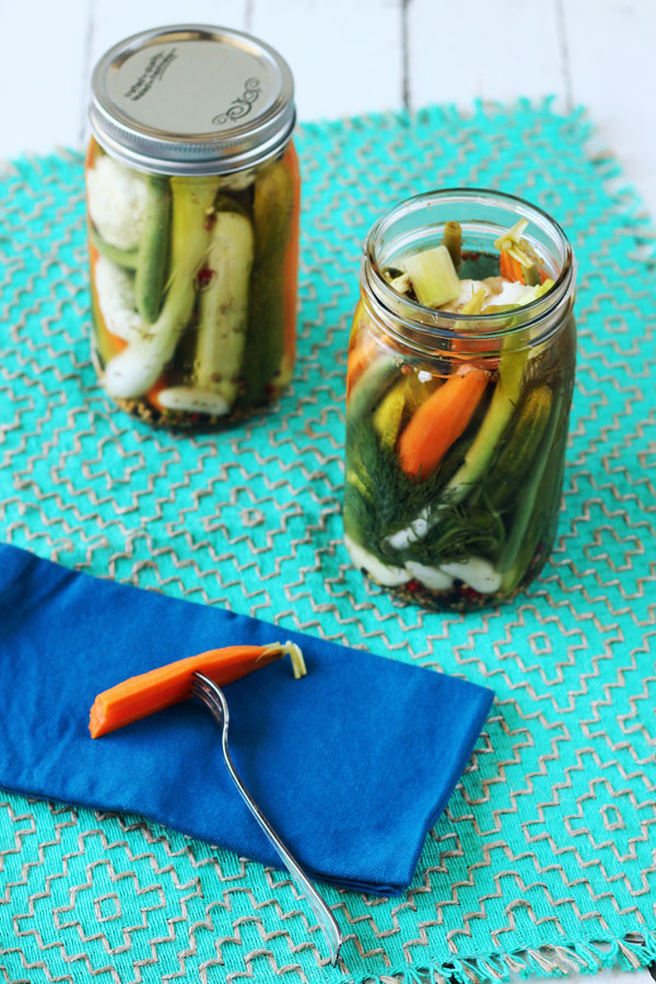 pickled vegetables