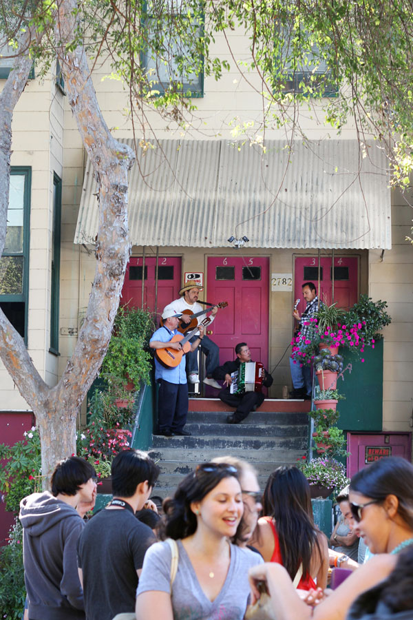 more music from a stoop