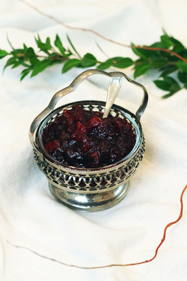 cranberry ginger relish