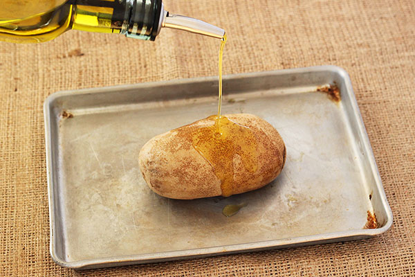 baked potato prep