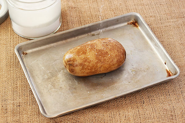 baked potato prep