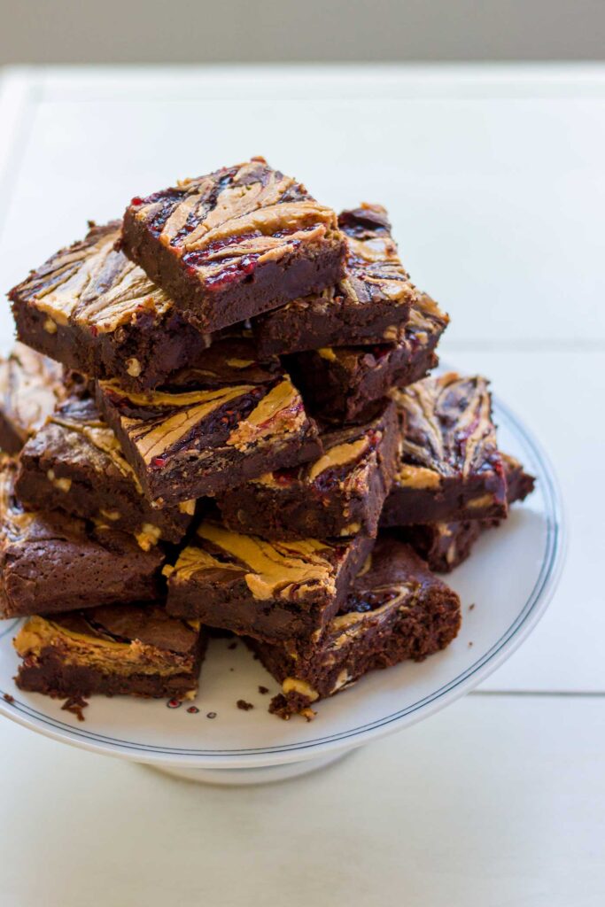 PB&J Brownies