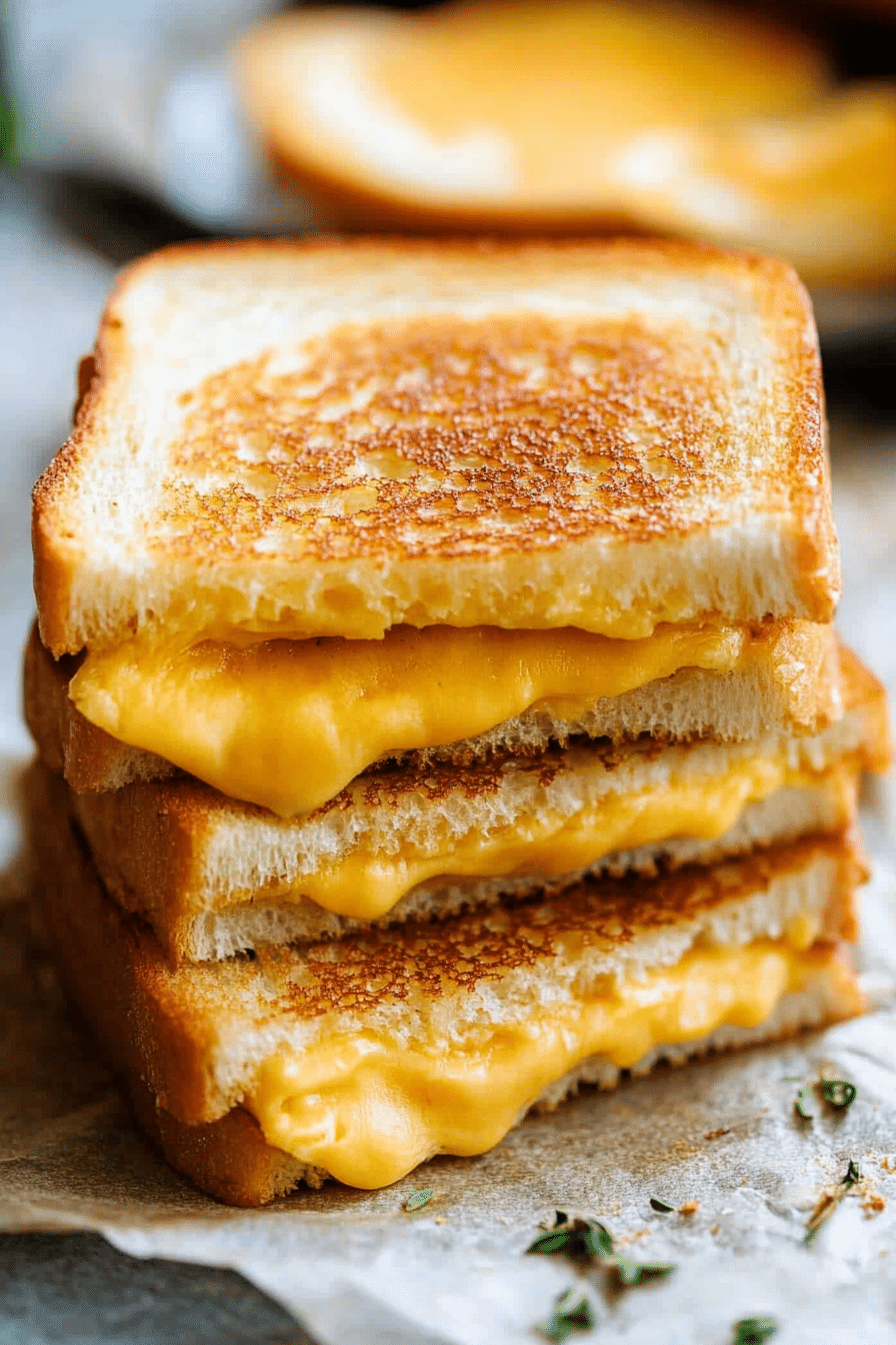 Zoom in Grilled Cheese in a Toaster Oven Recipe 