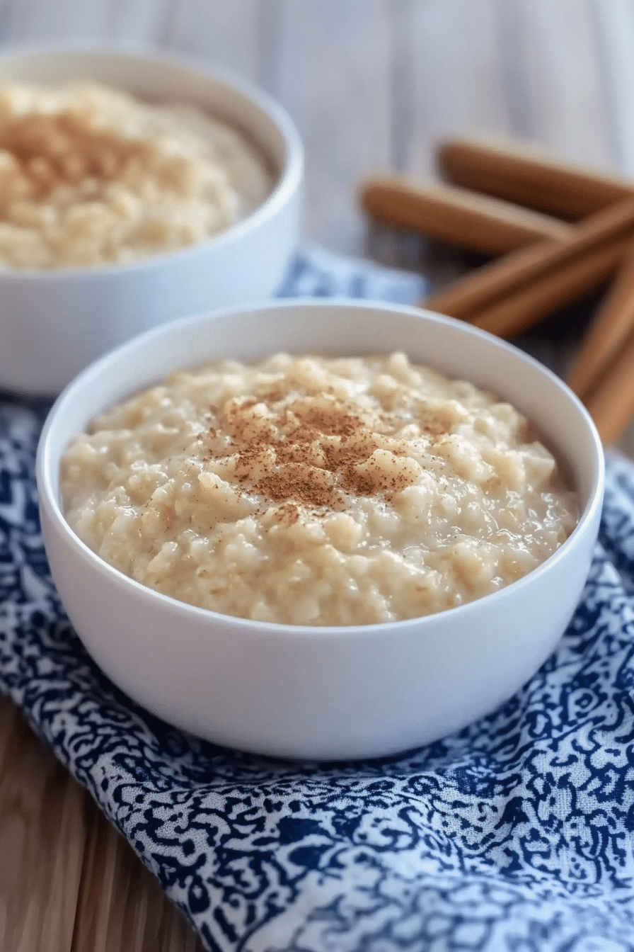 Slow Cooker Rice Pudding