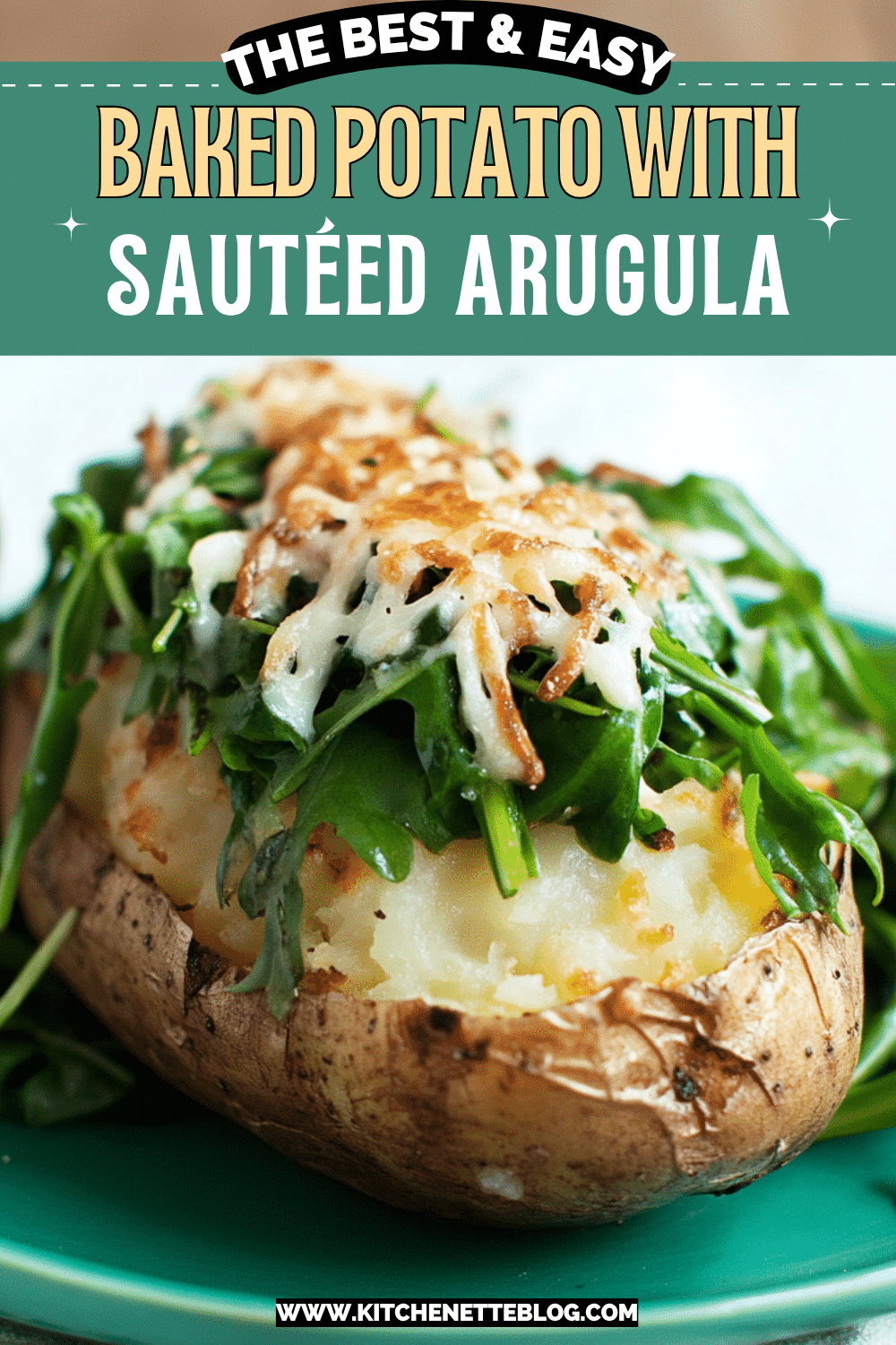Ready to pin photo of this delicious baked potato