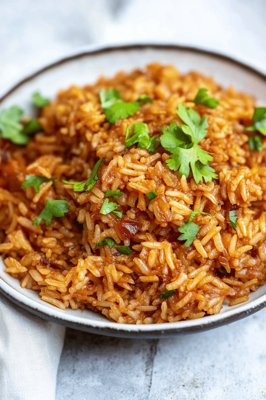 Rustic-style seasoned rice with a rich, buttery finish.