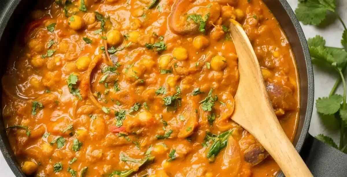 lentil curry in bowl for serving-kitchenetteblog.com
