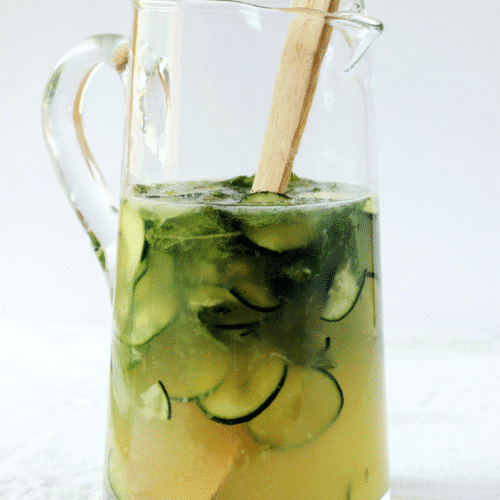 Boozy Mint Lemonade