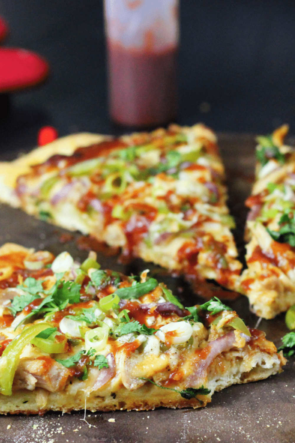 Loaded BBQ Chicken Pizza