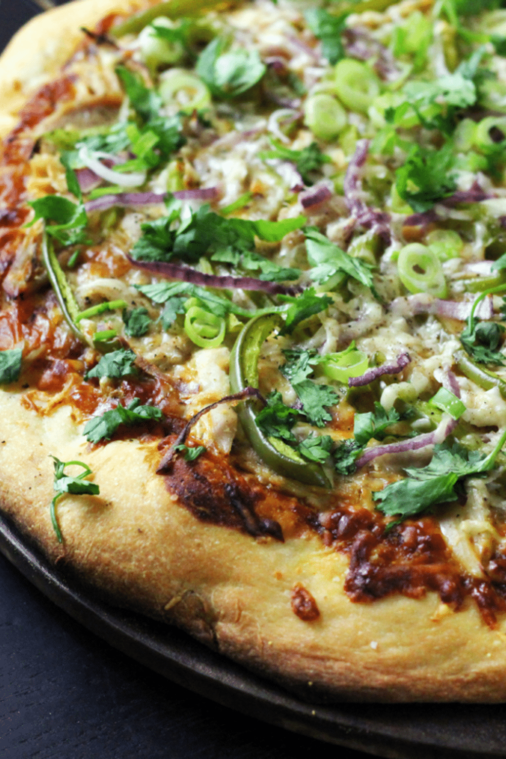 Loaded BBQ Chicken Pizza