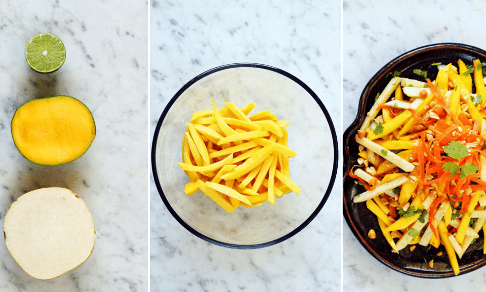 Mango & Jicama Salad ingredients