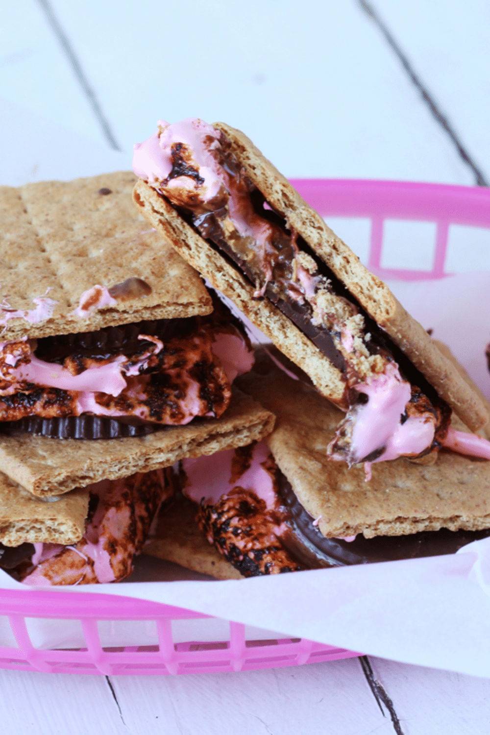 PB&J S’mores side shot