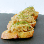 Roasted Fennel, Garlic & White Bean Crostini