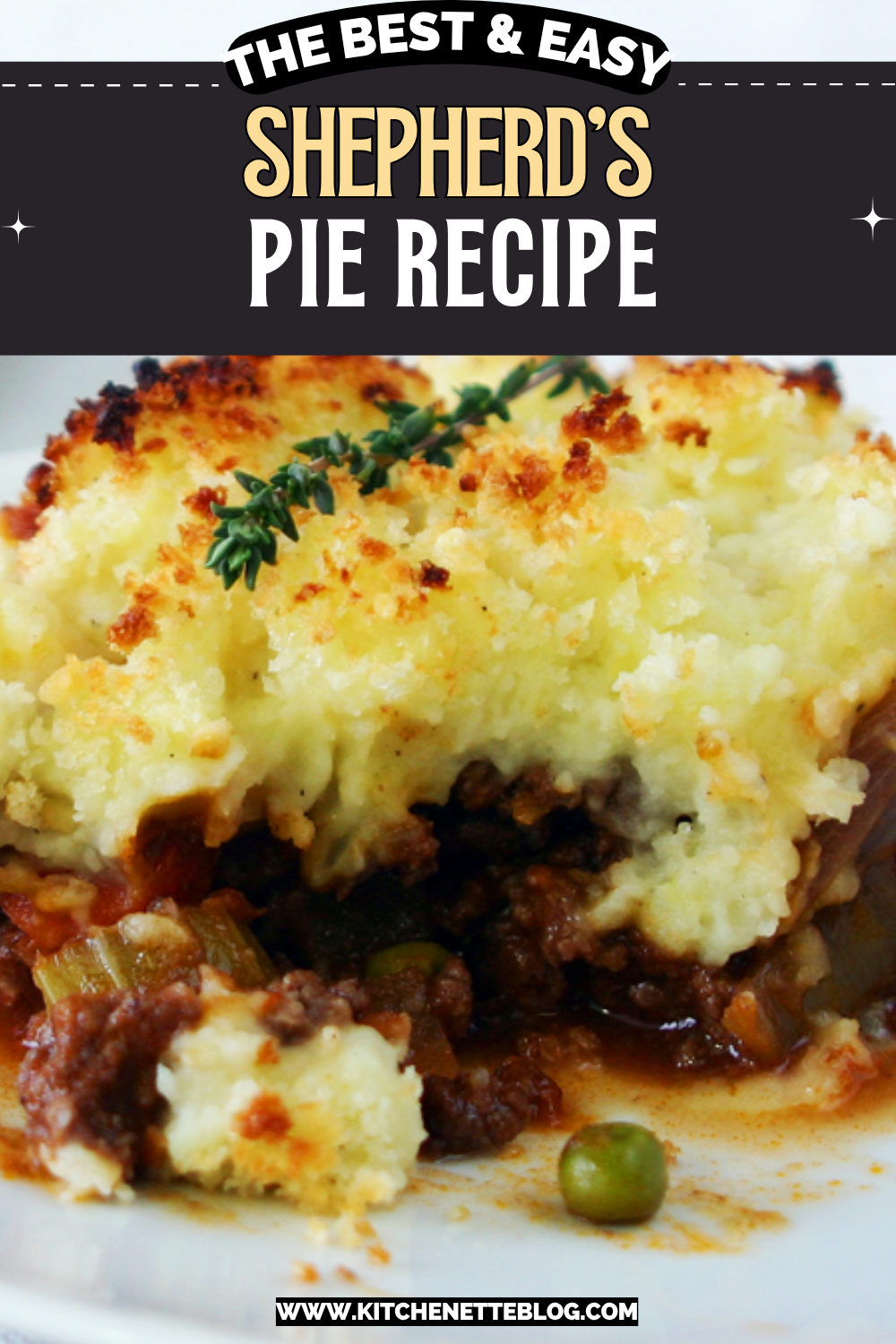 Shepherd’s Pie ready to be pinned