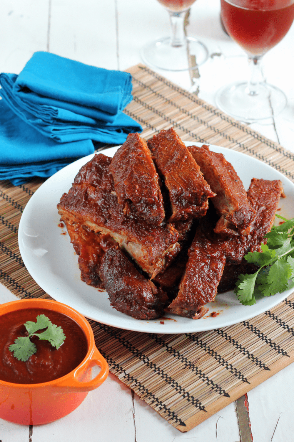 Smoky Pork Spare Ribs