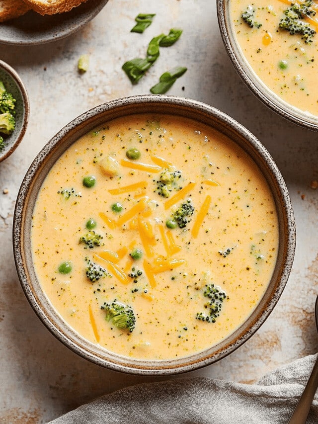 Instant Pot Broccoli Cheese Soup