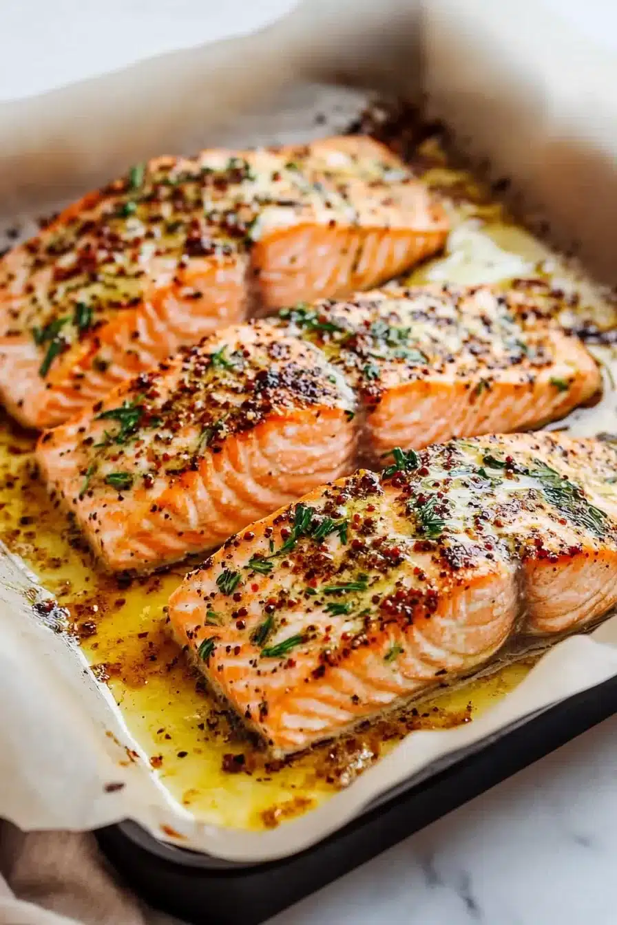 Baked Dijon Salmon