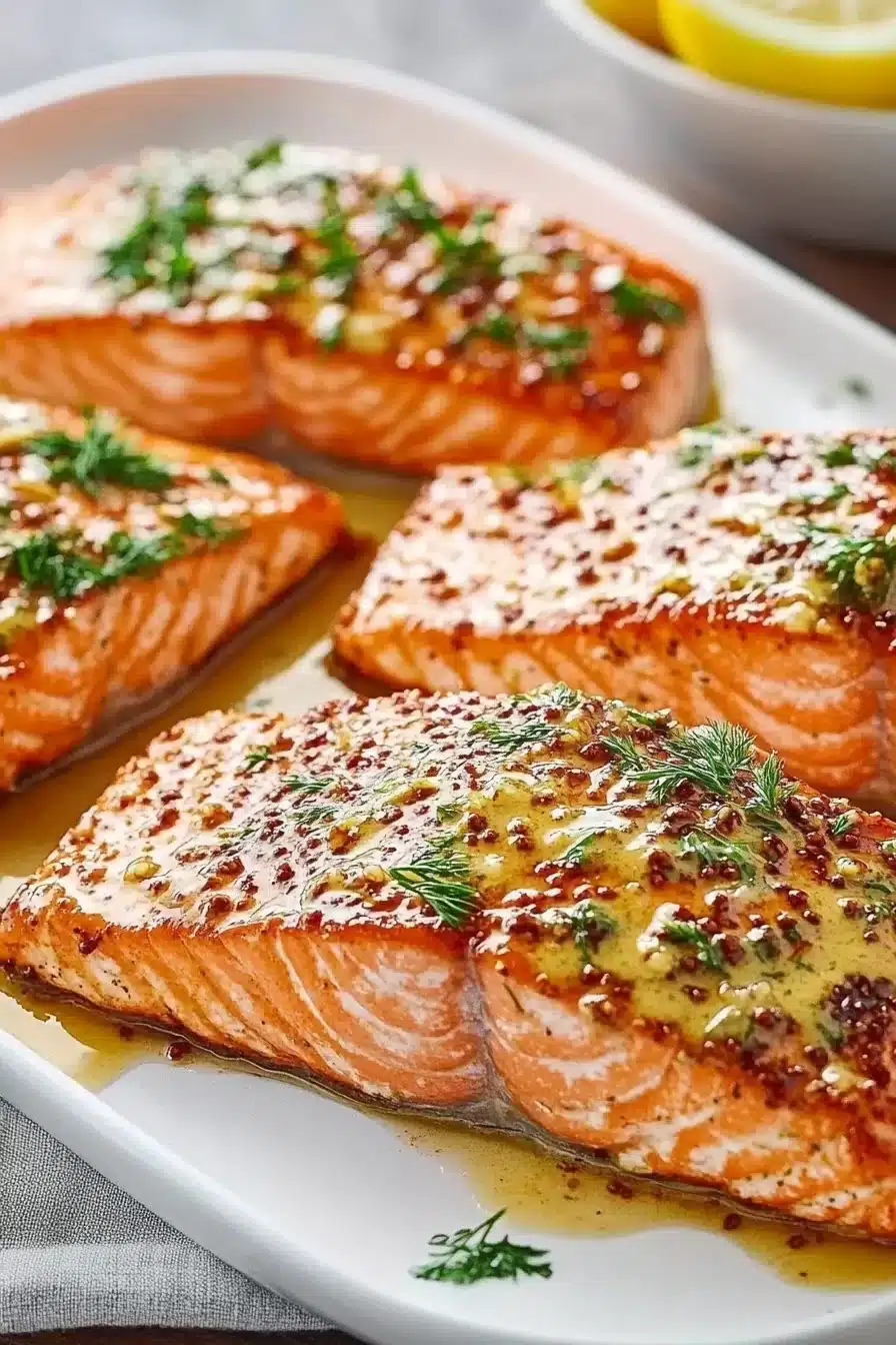 Baked Dijon Salmon
