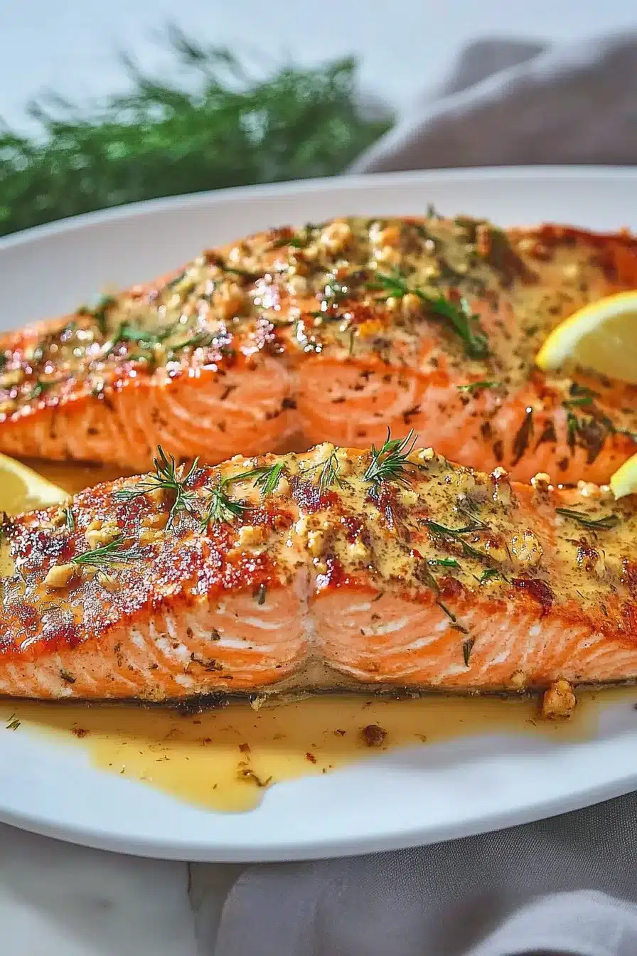 Baked Dijon Salmon