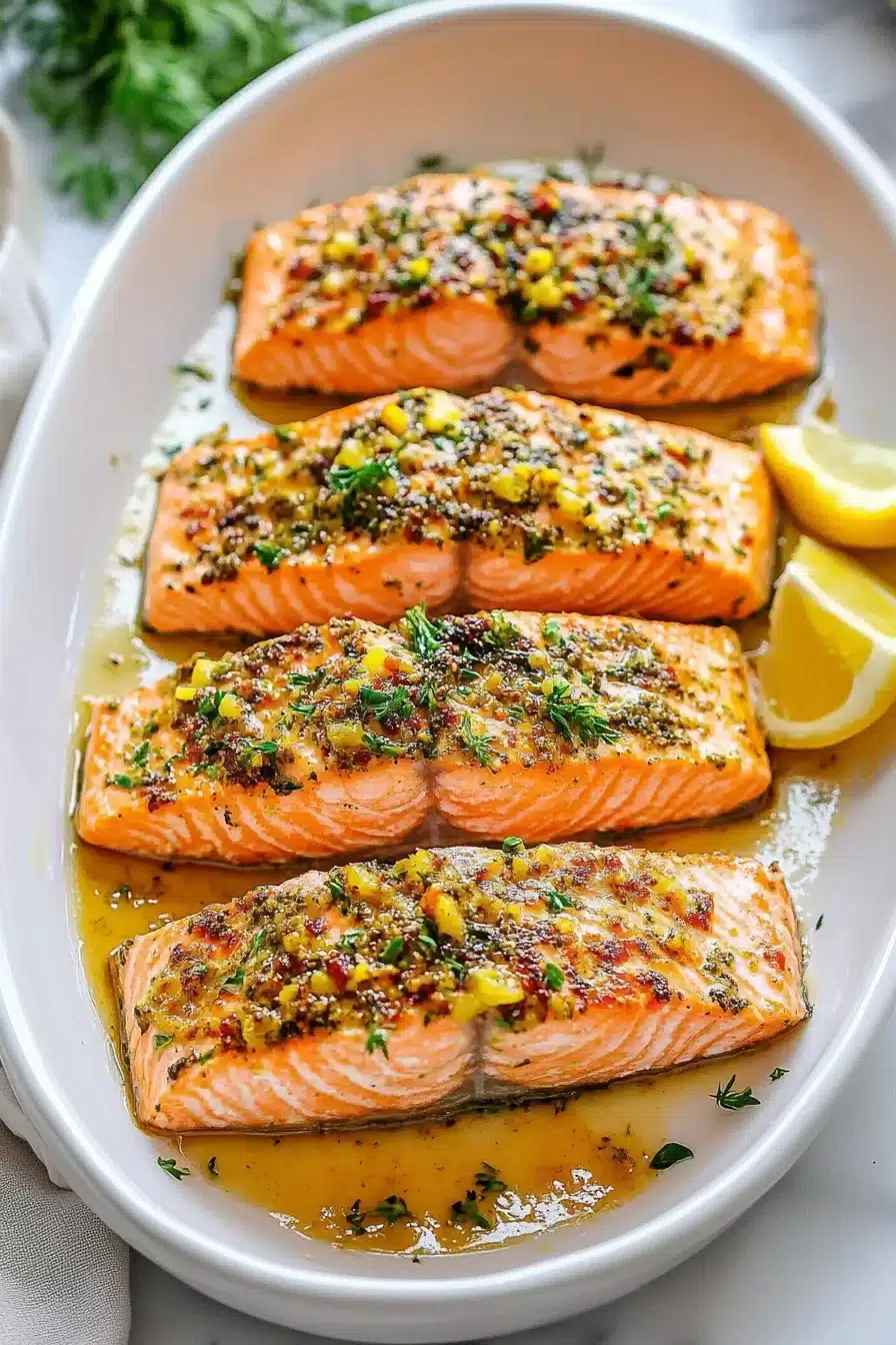 Baked Dijon Salmon