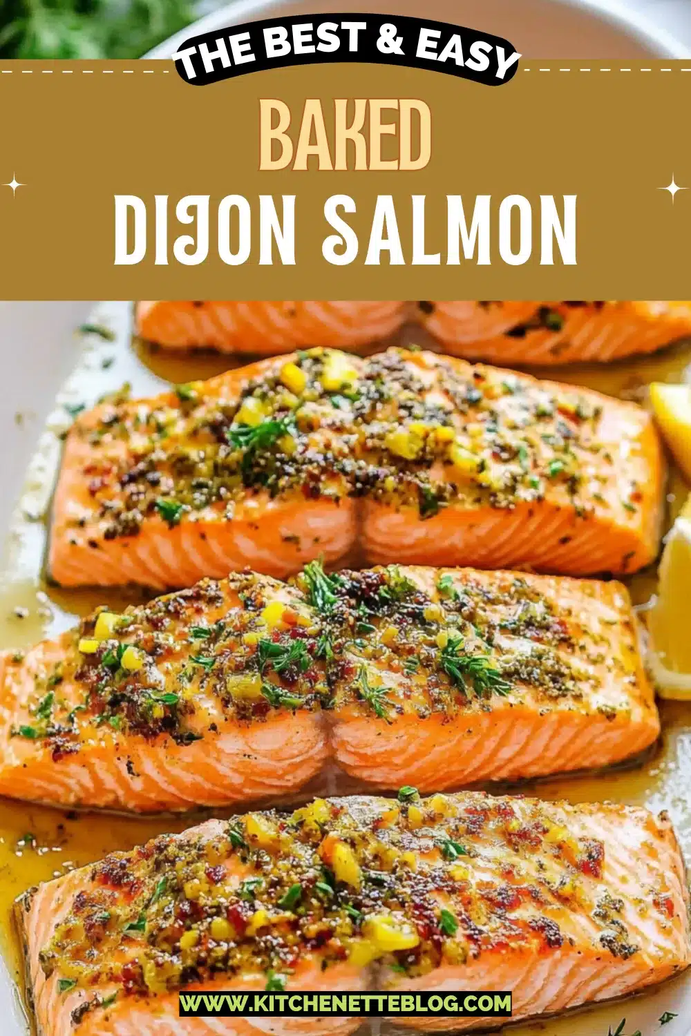 Baked Dijon Salmon
