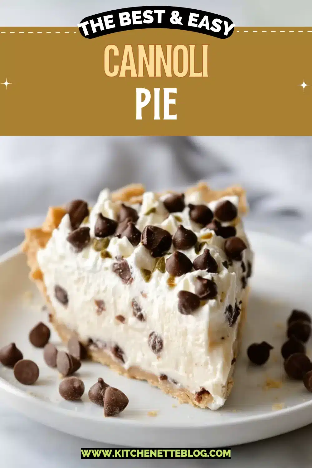 Cannoli Pie