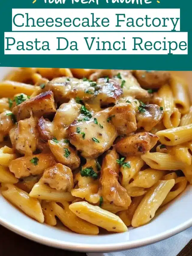 Cheesecake Factory Pasta Da Vinci Recipe