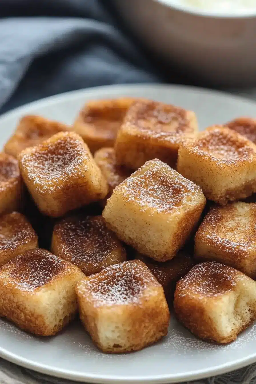 Cinnamon French Toast Bites