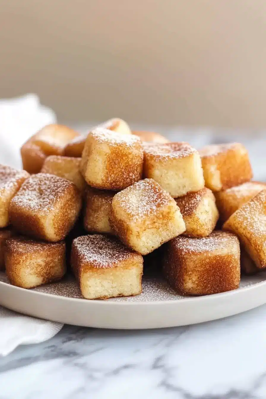 Cinnamon French Toast Bites