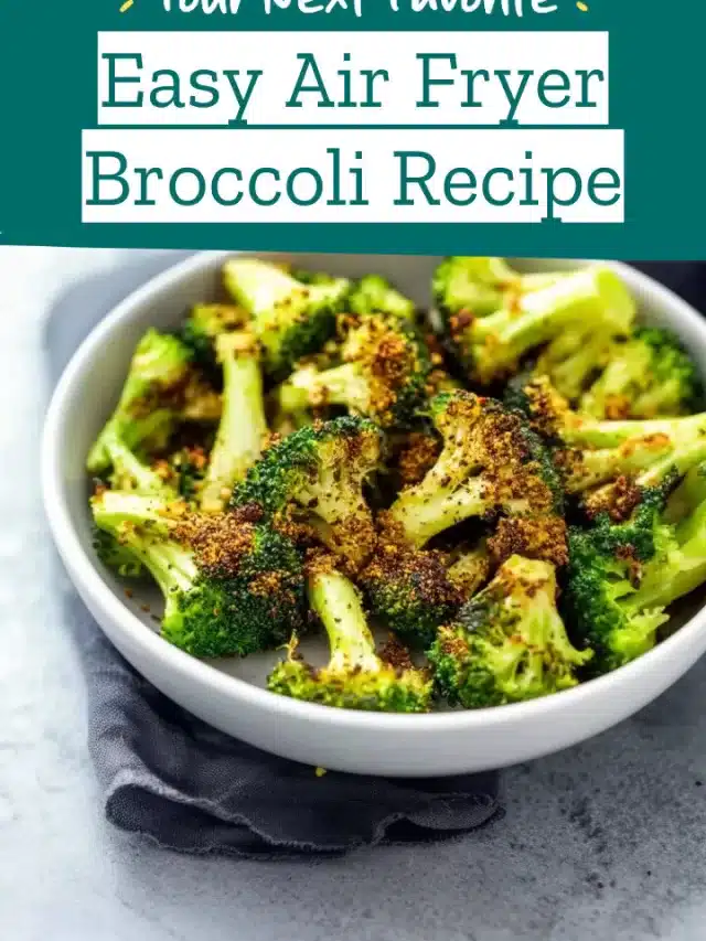 Easy Air Fryer Broccoli Recipe