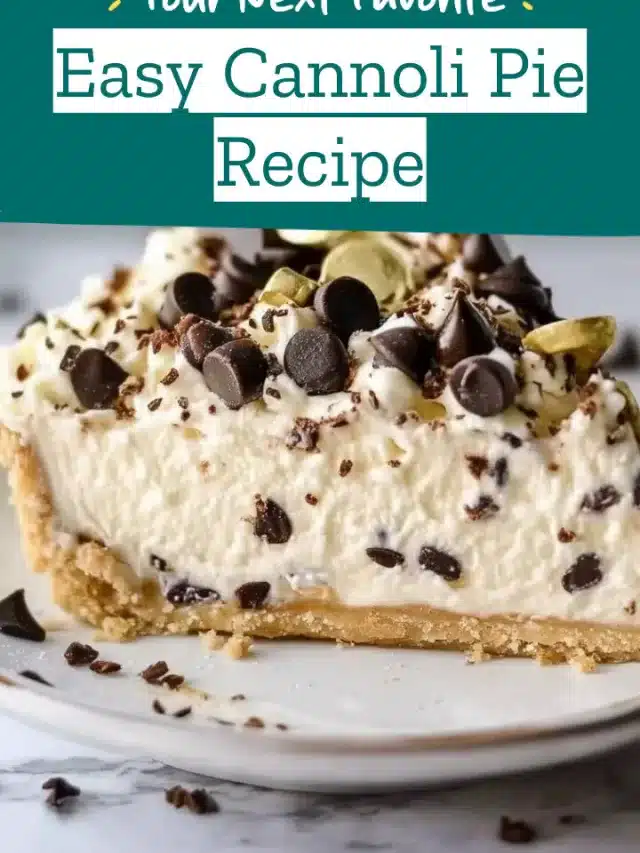 Easy Cannoli Pie Recipe