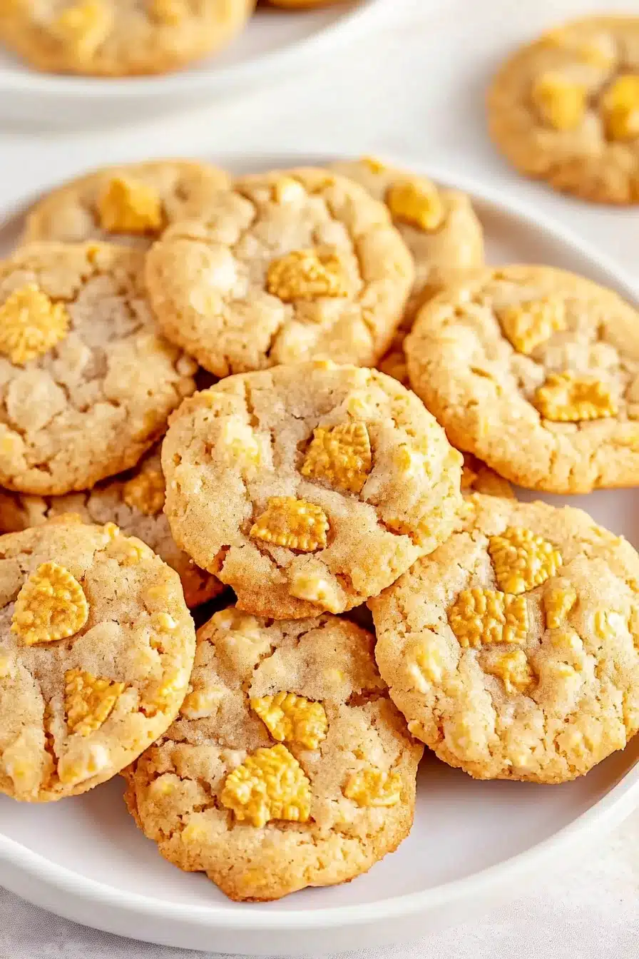 Easy Crispy Cornflake Cookies