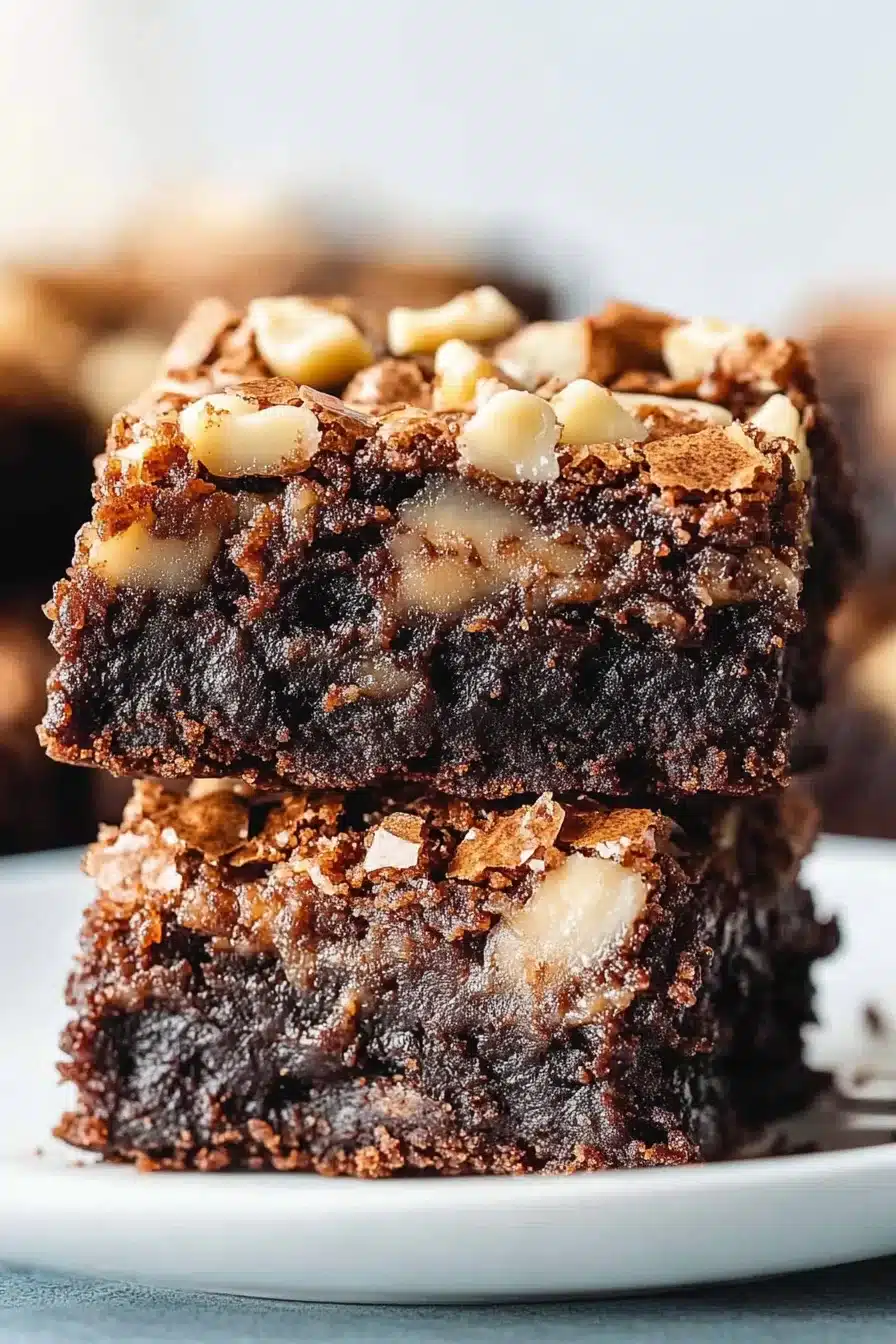 German Chocolate Brownies