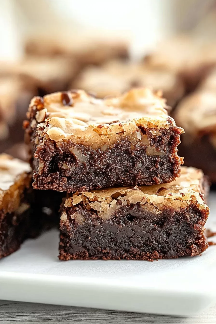 German Chocolate Brownies