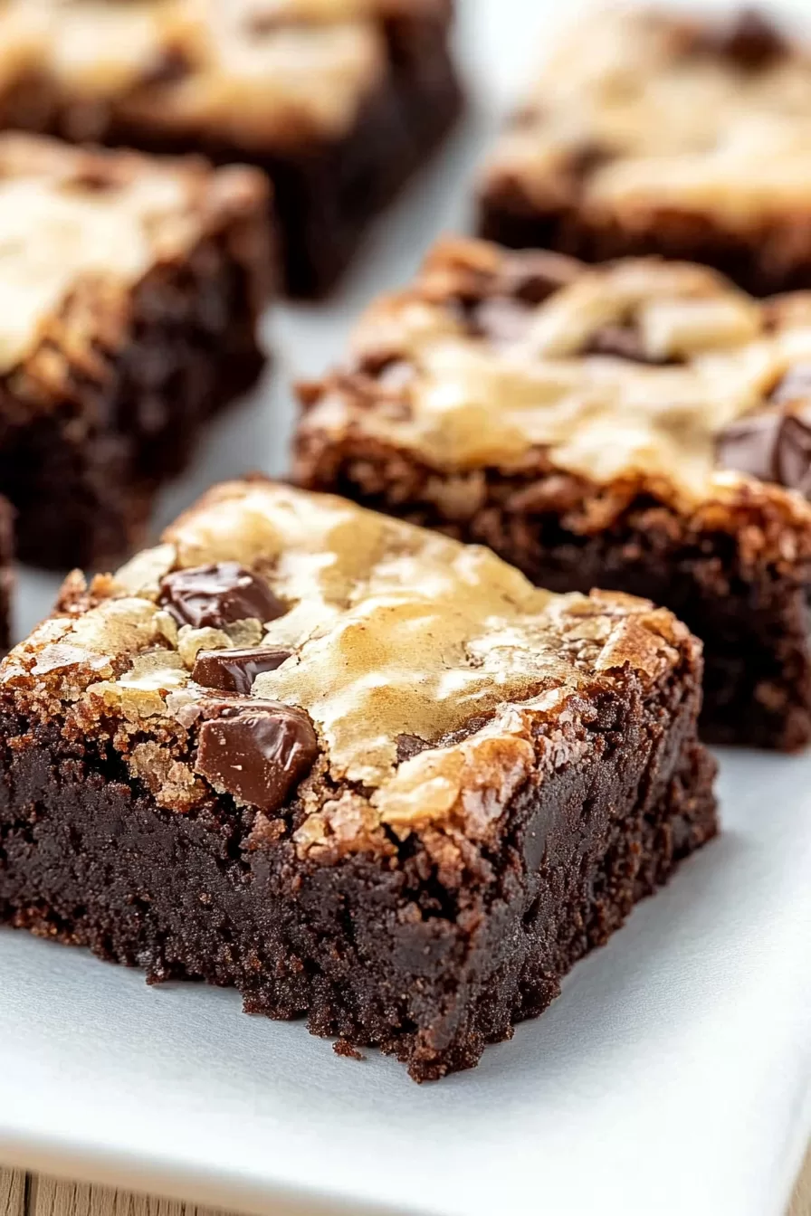 German Chocolate Brownies
