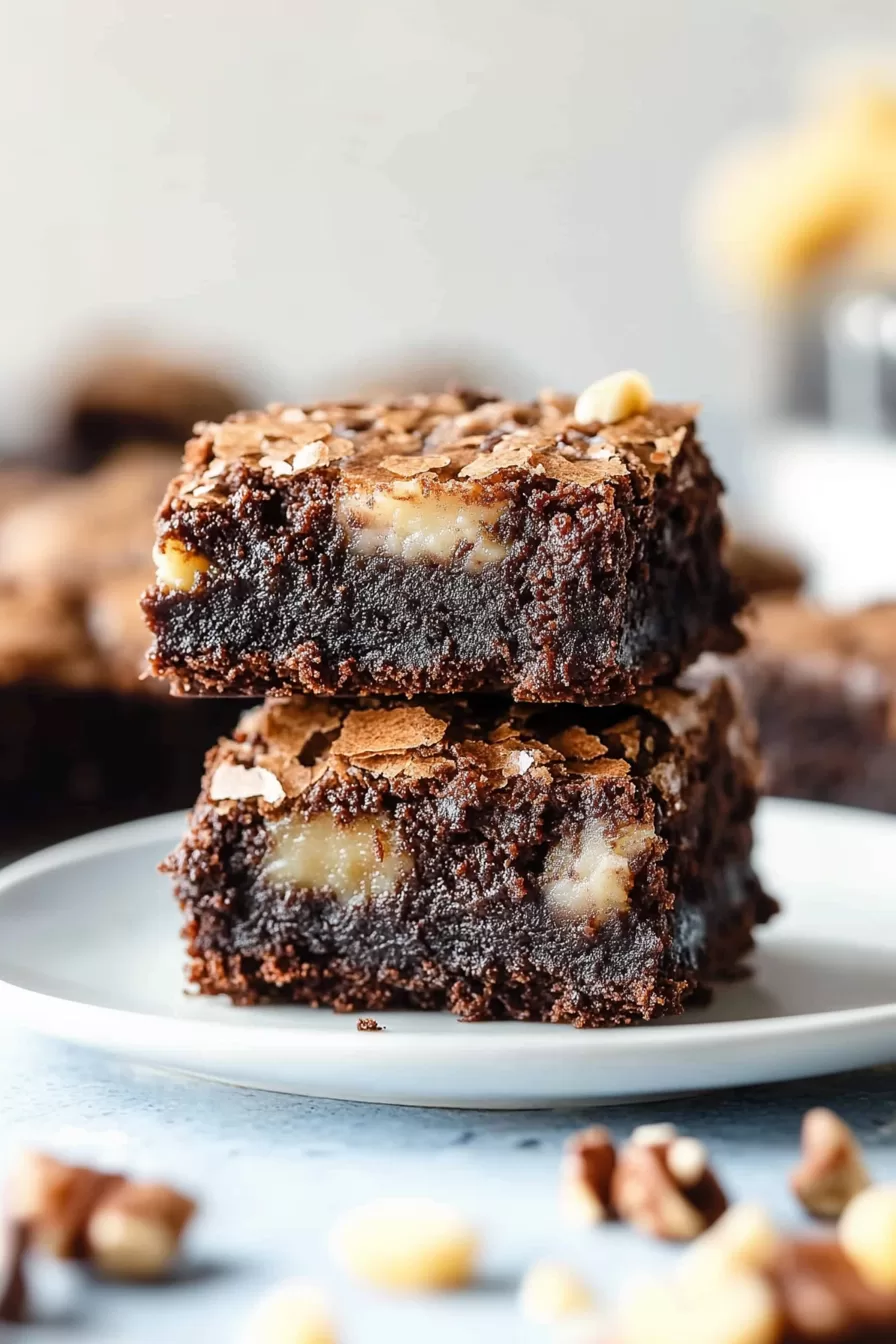 German Chocolate Brownies