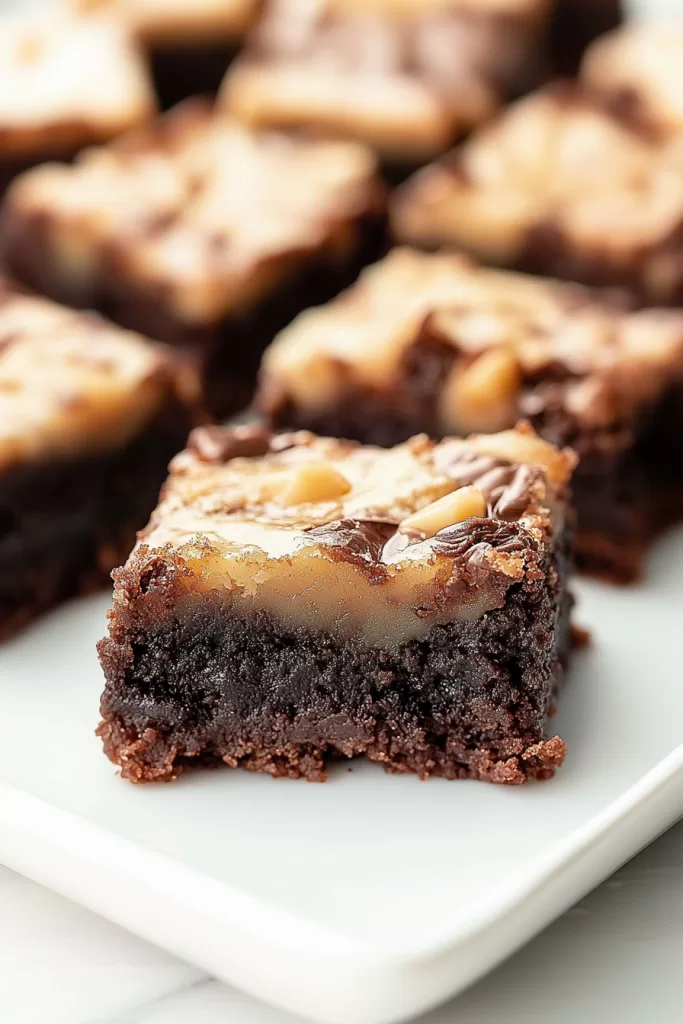 German Chocolate Brownies