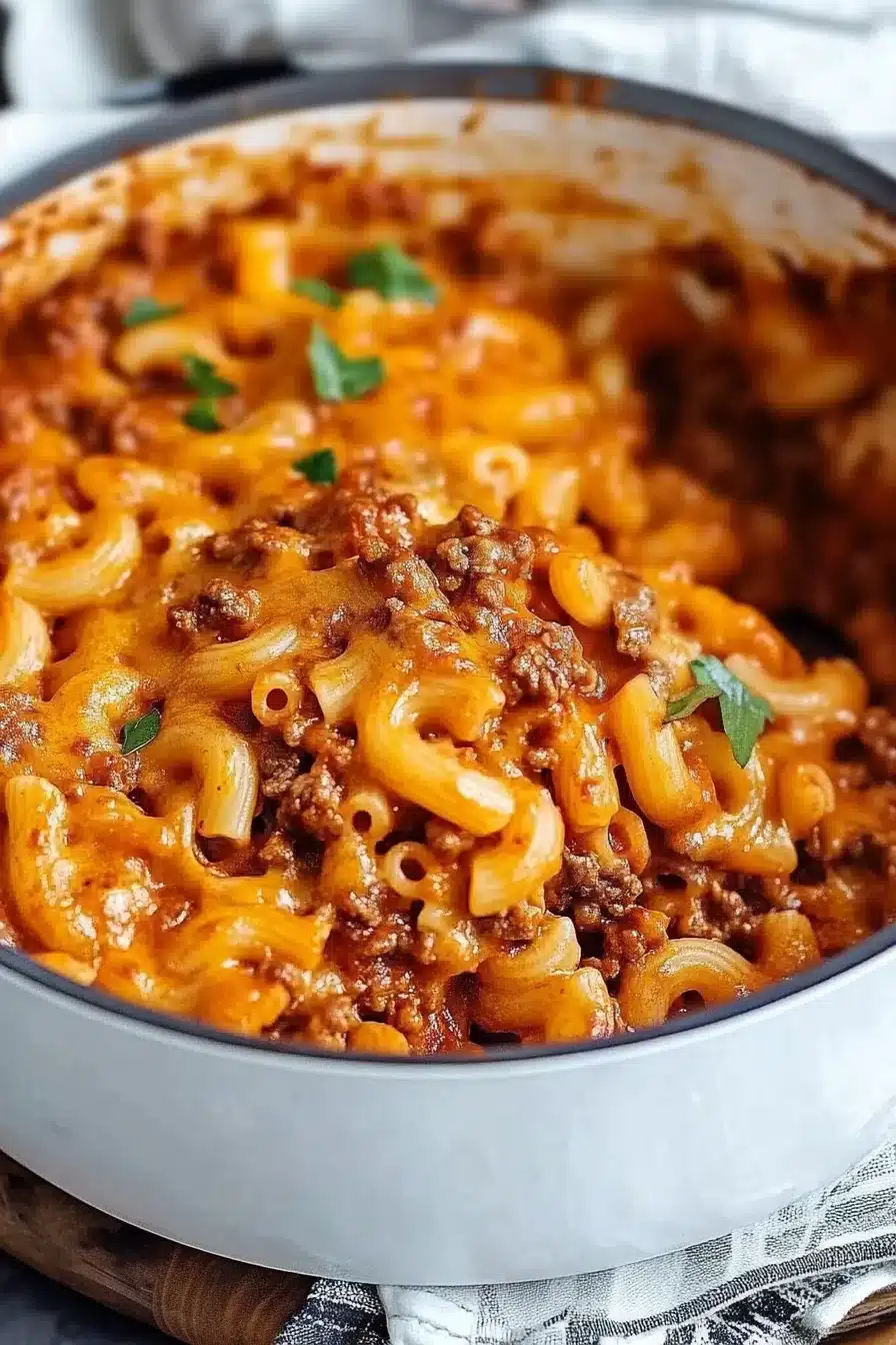Homemade Beefaroni Recipe